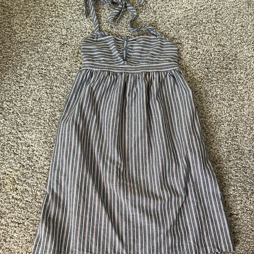 Old Navy Chambray Halter Sundress